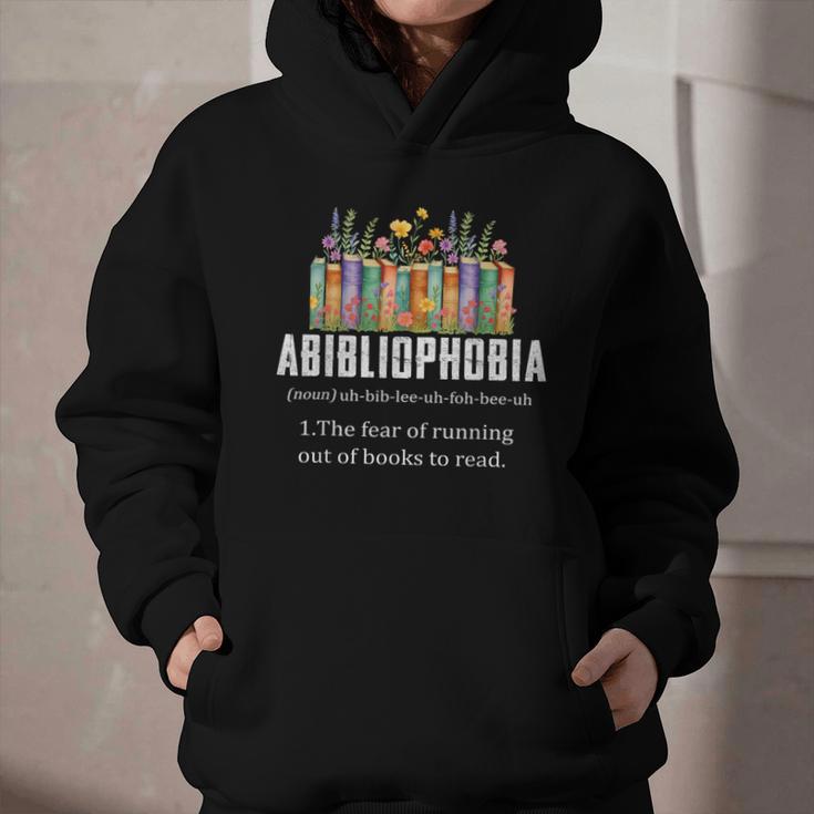 Abibliophobia Definition Book Reader Book Nerd Book Reading Graphic Youth Hoodie Abibliophobia Definition Book Reader Book Nerd Book Reading Graphic Youth Hoodie