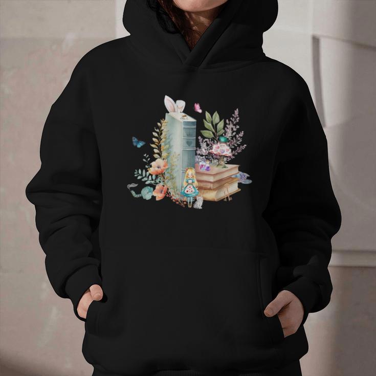 Alice In Wonderland Characters Lewis Carroll Book Lover Graphic Youth Hoodie Alice In Wonderland Characters Lewis Carroll Book Lover Graphic Youth Hoodie