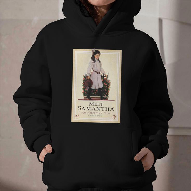 American Girl Meet Samantha Book Cover Graphic Youth Hoodie American Girl Meet Samantha Book Cover Graphic Youth Hoodie