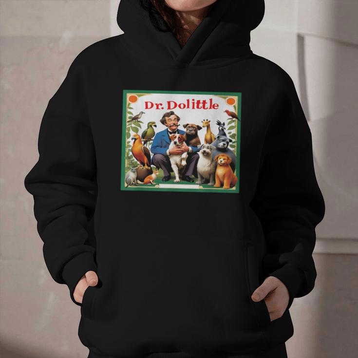 Animal Doctor & Communicator Dr Dolittle Children's Book Cover Graphic Youth Hoodie Animal Doctor & Communicator Dr Dolittle Children's Book Cover Graphic Youth Hoodie