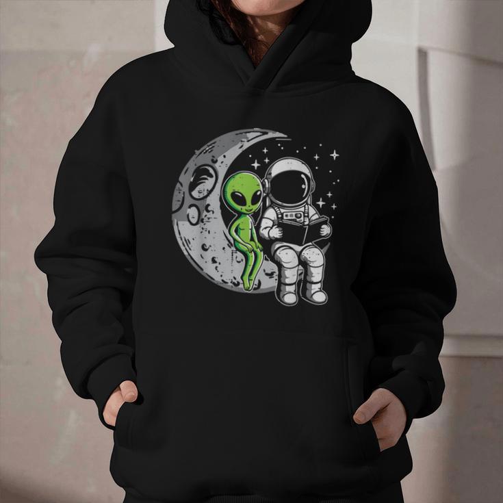 Astronaut Reading Book To Alien Moon Space Women Kids Men Graphic Youth Hoodie Astronaut Reading Book To Alien Moon Space Women Kids Men Graphic Youth Hoodie