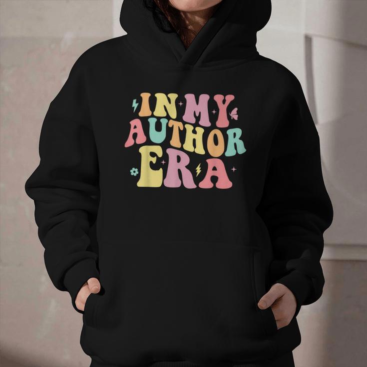 In My Author Era Writer Reading Writing Book Author Graphic Youth Hoodie