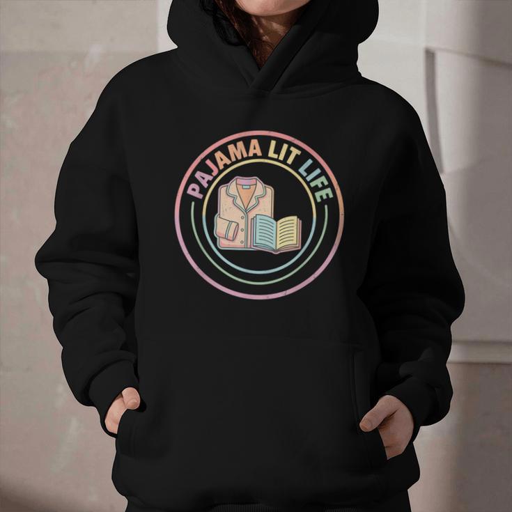 Bedtime Book Lover Reading Pajamas Graphic Youth Hoodie Bedtime Book Lover Reading Pajamas Graphic Youth Hoodie