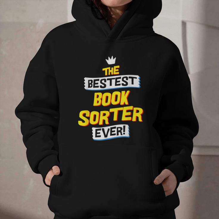 Best Book Sorter Job Occupation Graphic Youth Hoodie