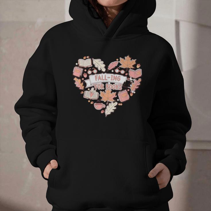 Big Book And Fall Heart Graphic Youth Hoodie Big Book And Fall Heart Graphic Youth Hoodie