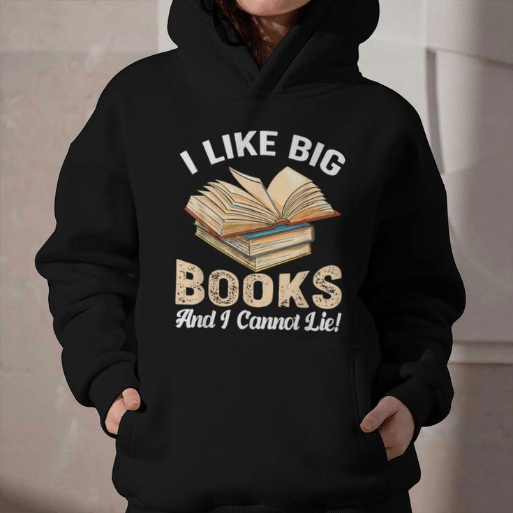 I Like Big Books And I Cannot Lie Book Reading Graphic Youth Hoodie