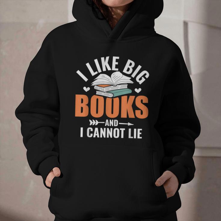 I Like Big Books I Cannot Lie School Librarian Book Lover Graphic Youth Hoodie