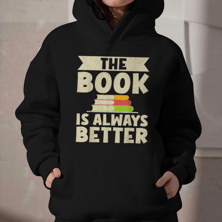 The Book Is Always Better Thriller Graphic Youth Hoodie