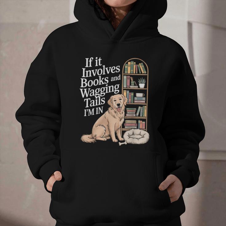 Book And Dog Lover Bookworm Reader Book Lover Graphic Youth Hoodie Book And Dog Lover Bookworm Reader Book Lover Graphic Youth Hoodie