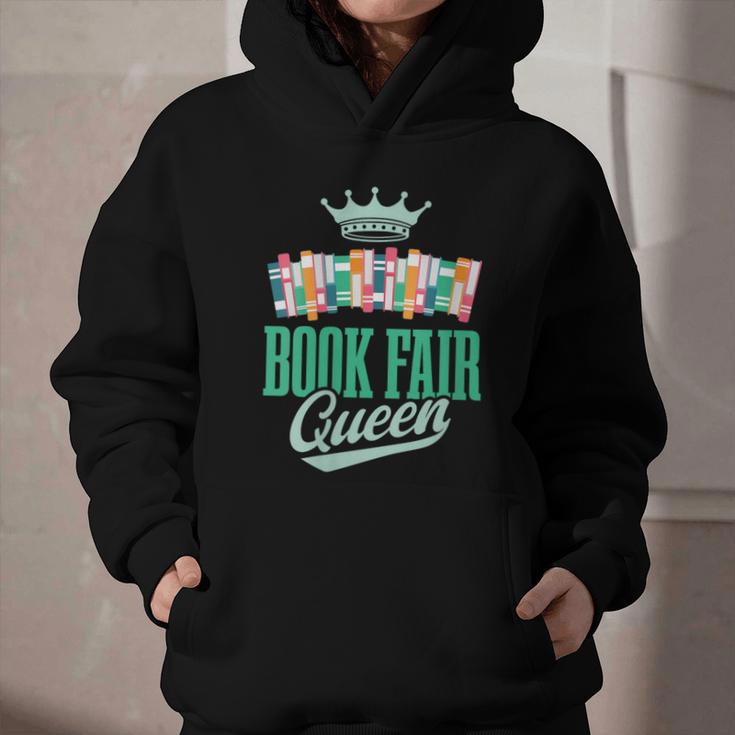 Book Fair Queen Literature School Book Fair Event Graphic Youth Hoodie