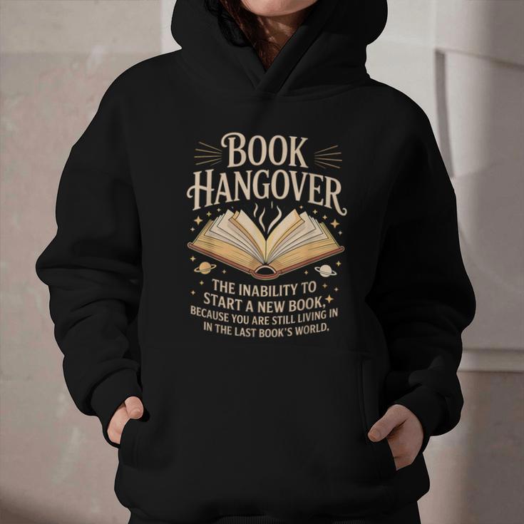 Book Hangover Literature Book Reading Books Reader Graphic Youth Hoodie
