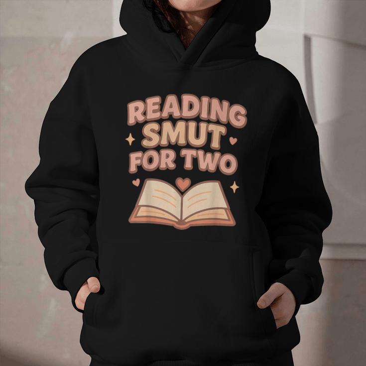 Book Lover Pregnancy Announcement Reveal Smut Graphic Youth Hoodie