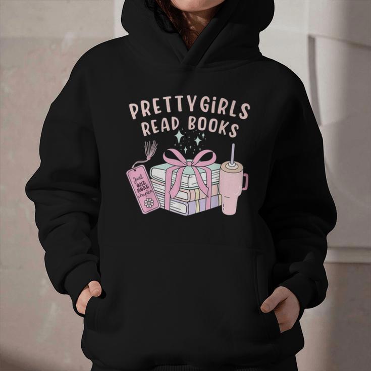 Book Lover's Pretty Girl's Read Books Graphic Youth Hoodie Book Lover's Pretty Girl's Read Books Graphic Youth Hoodie