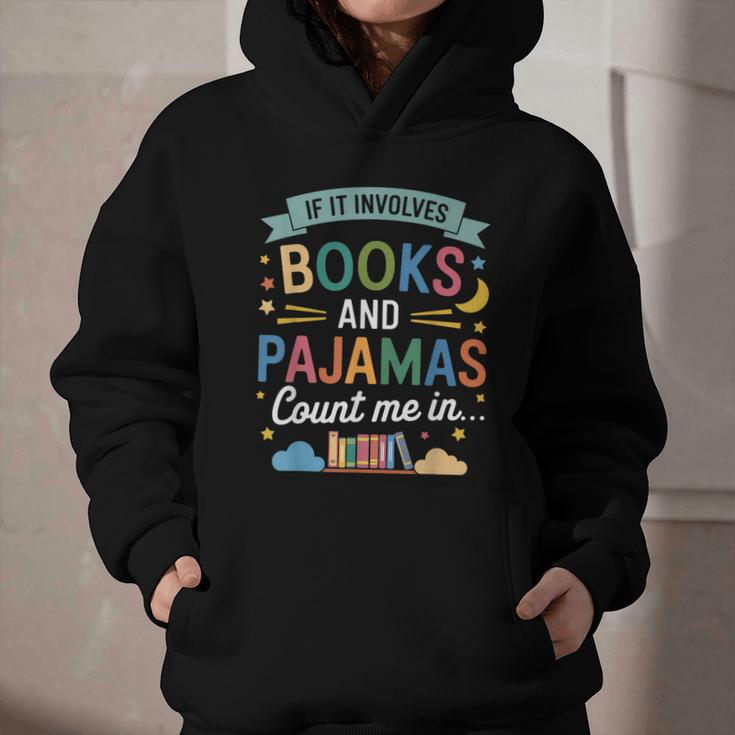 Book Lovers Reading Bedtime Cozy Pajama For Librarians Graphic Youth Hoodie Book Lovers Reading Bedtime Cozy Pajama For Librarians Graphic Youth Hoodie