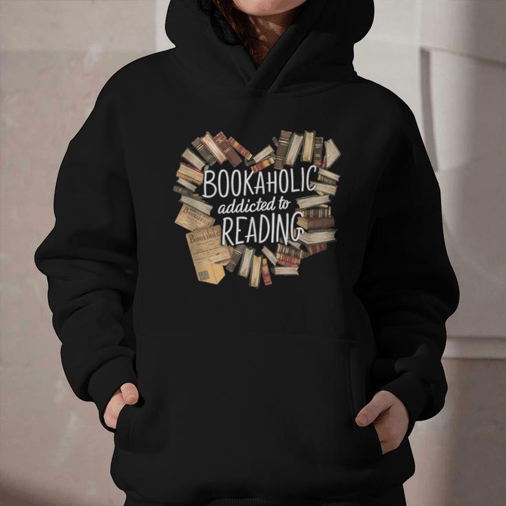 Bookaholic Addicted To Reading Book Lovers Literacy Graphic Youth Hoodie Bookaholic Addicted To Reading Book Lovers Literacy Graphic Youth Hoodie