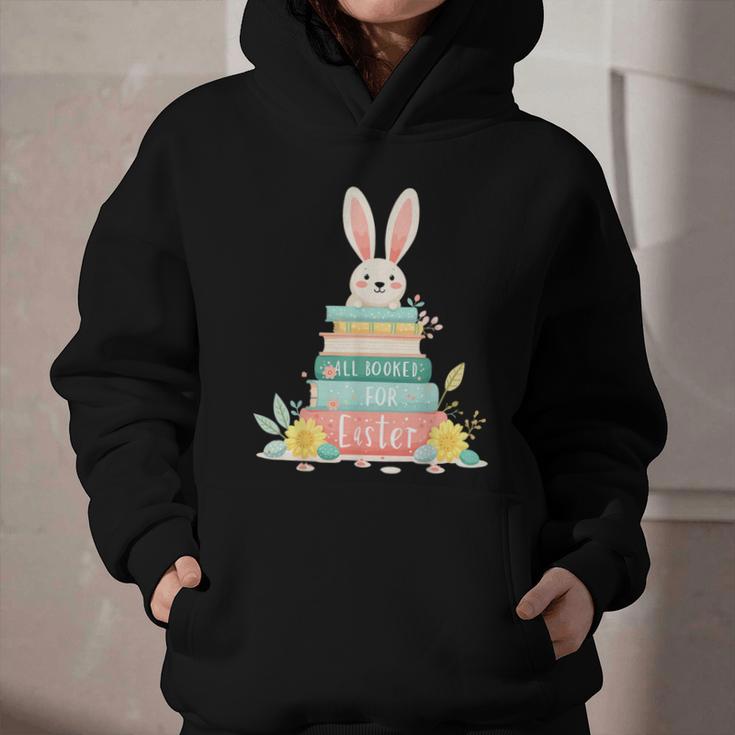 All Booked For Easter Shirt Bookworm Reading Book Reader Graphic Youth Hoodie
