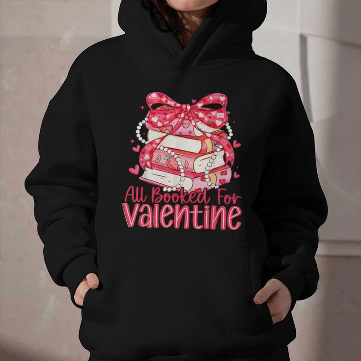 All Booked For Valentine Book Lovers Teacher Girl Women Kid Graphic Youth Hoodie
