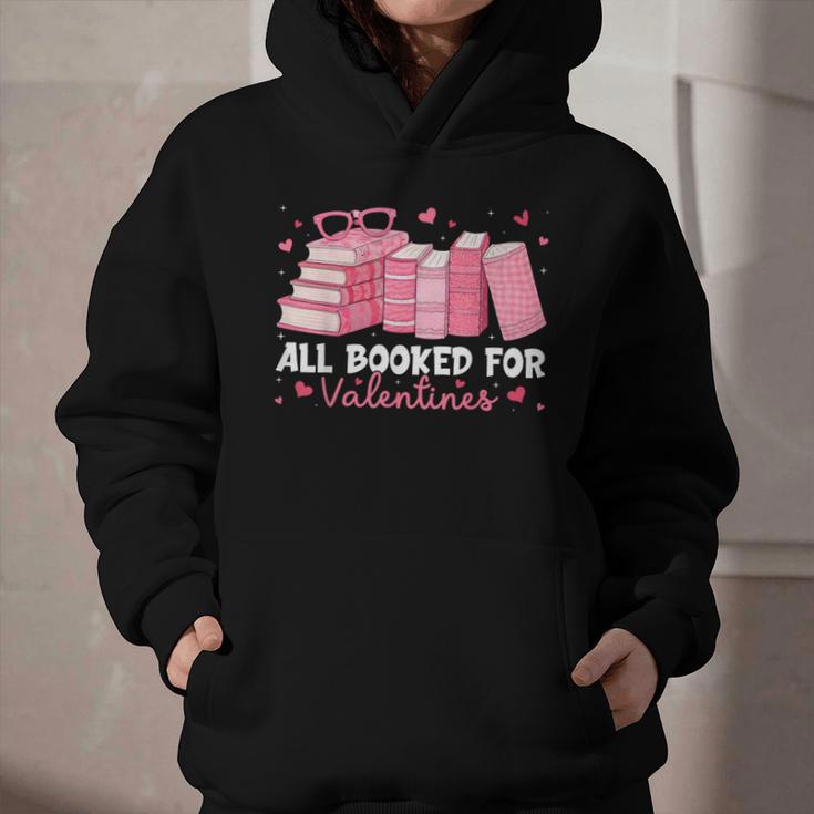 All Booked For Valentines Couple Bookworms Valentine’s Day Graphic Youth Hoodie
