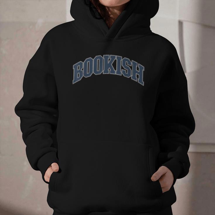 Bookish Vintage Varsity Style Book Lover Art Graphic Youth Hoodie