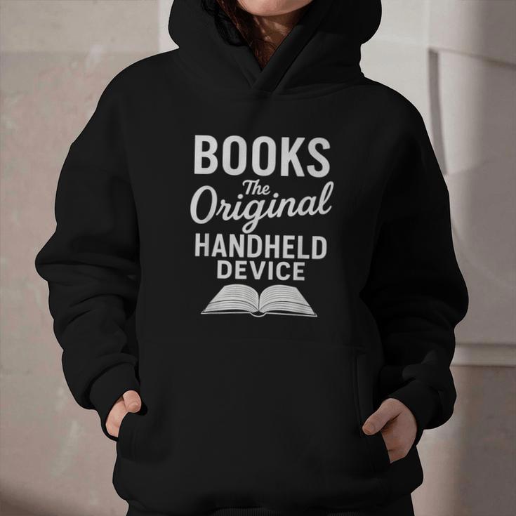 Books The Original Handheld Device – Reading Graphic Youth Hoodie