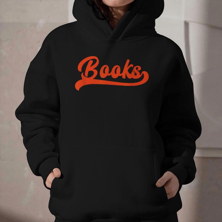 Books Reader Librarian Book Lover Bookworm Library Reading Graphic Youth Hoodie