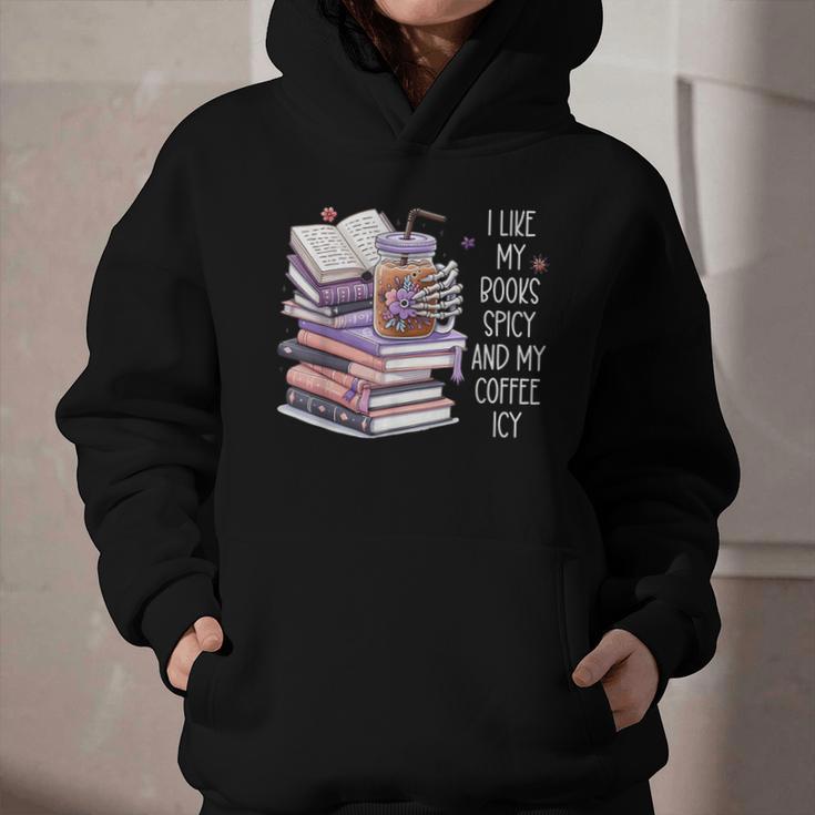 I Like My Books Spicy ShirtI Like Books Spicy & Coffee ICY Graphic Youth Hoodie