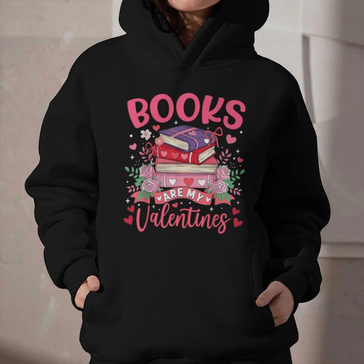 Books Are My Valentine Coquette Bow Book Flower Girl Women Graphic Youth Hoodie Books Are My Valentine Coquette Bow Book Flower Girl Women Graphic Youth Hoodie