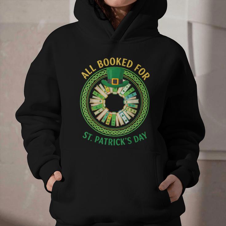 Bookworm Irish All Booked For St Patrick's Day Book Lover Graphic Youth Hoodie Bookworm Irish All Booked For St Patrick's Day Book Lover Graphic Youth Hoodie