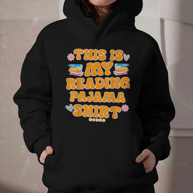 Bookworm This Is My Reading Pajama Book And Pajama Graphic Youth Hoodie Bookworm This Is My Reading Pajama Book And Pajama Graphic Youth Hoodie