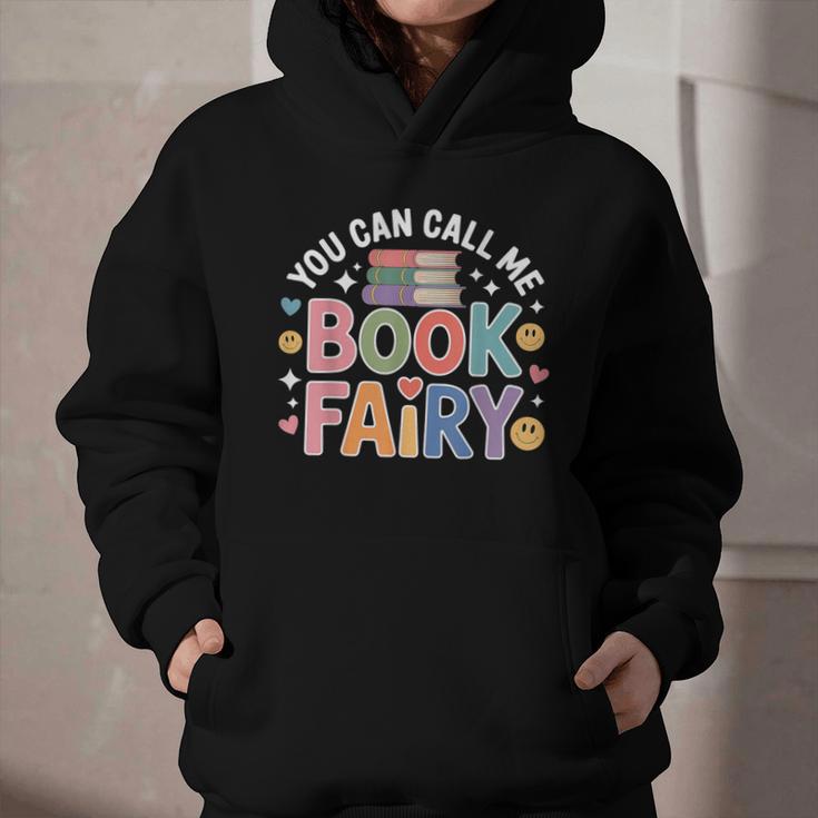 You Can Call Me Book Fairy Reading Magical Hobby Graphic Youth Hoodie