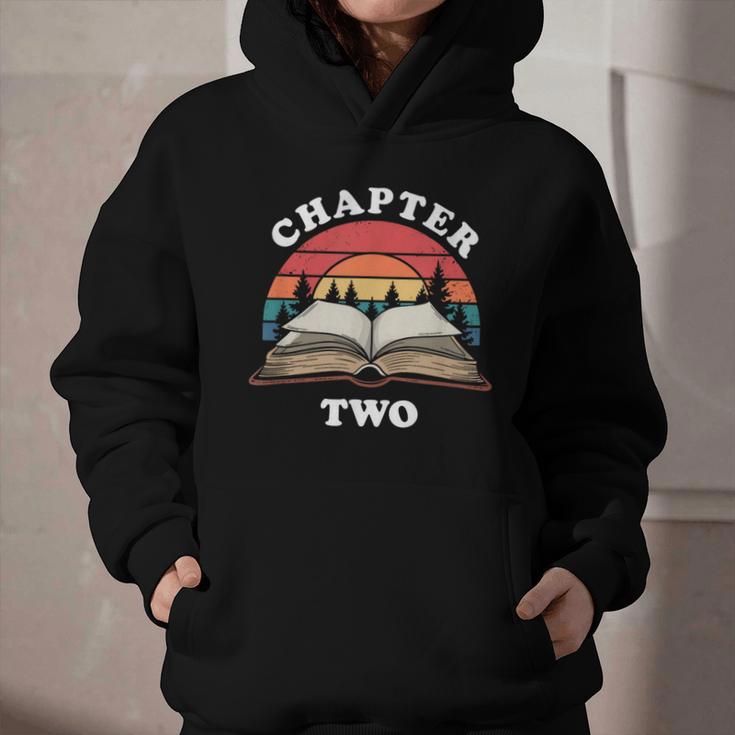 Chapter Two Book Reading 2nd Birthday 2 Year Old Graphic Youth Hoodie