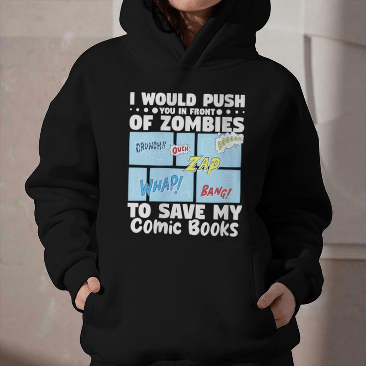 Comics Collecting Book Collector Guide Comics Lover Graphic Youth Hoodie