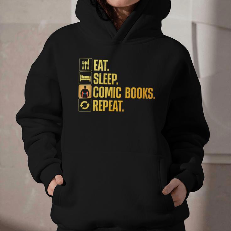 Cool Comic Books Art For Men Women Comic Book Lover Comics Graphic Youth Hoodie