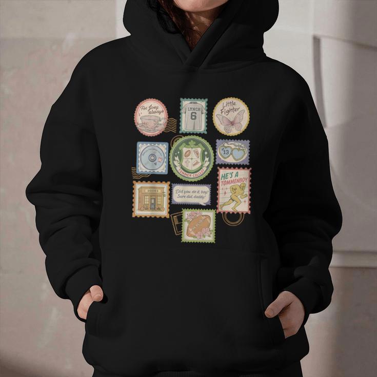 Coquette Boys Of Tommen Books Stamp Tommen College Tees Graphic Youth Hoodie