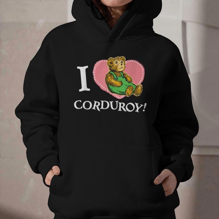 Corduroy I Heart Corduroy Teddy Bear Retro Children's Book Graphic Youth Hoodie