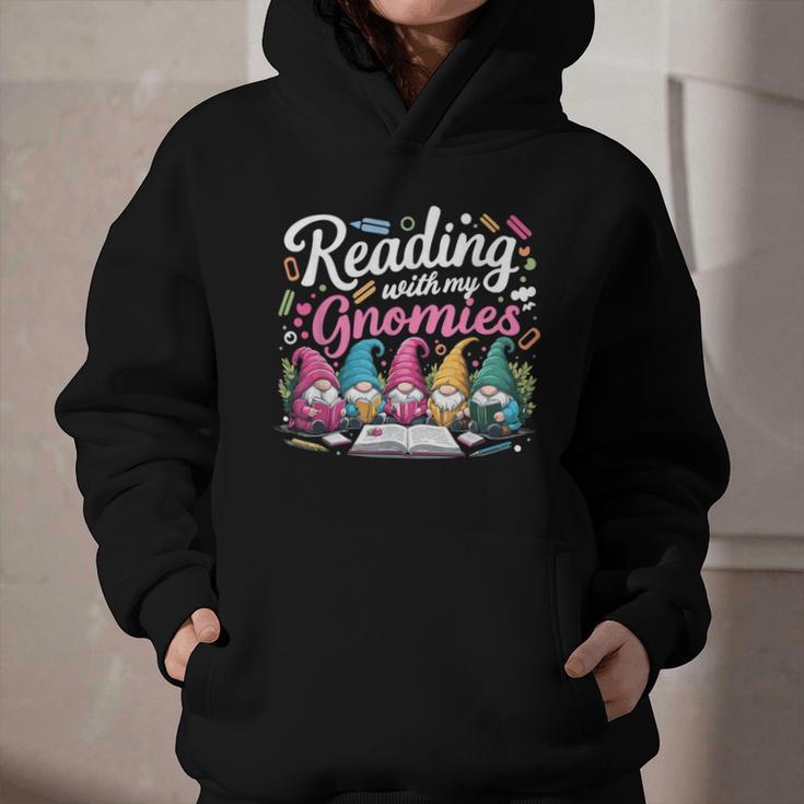 Cute Reading With My Gnomies Gnome Book Bookworm Lover Graphic Youth Hoodie Cute Reading With My Gnomies Gnome Book Bookworm Lover Graphic Youth Hoodie