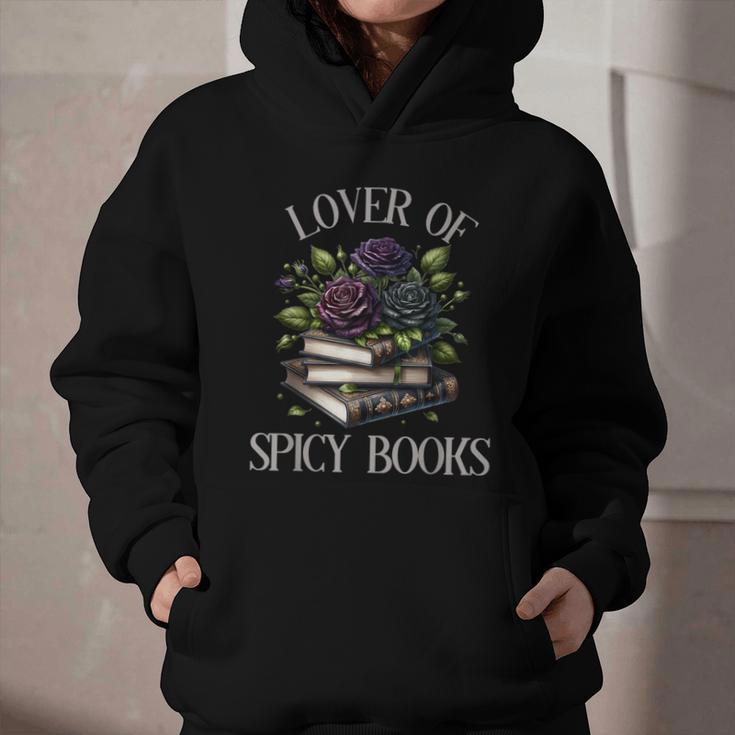 Dark Romance Book Lover Spicy Books Bookish Merch Morally Graphic Youth Hoodie