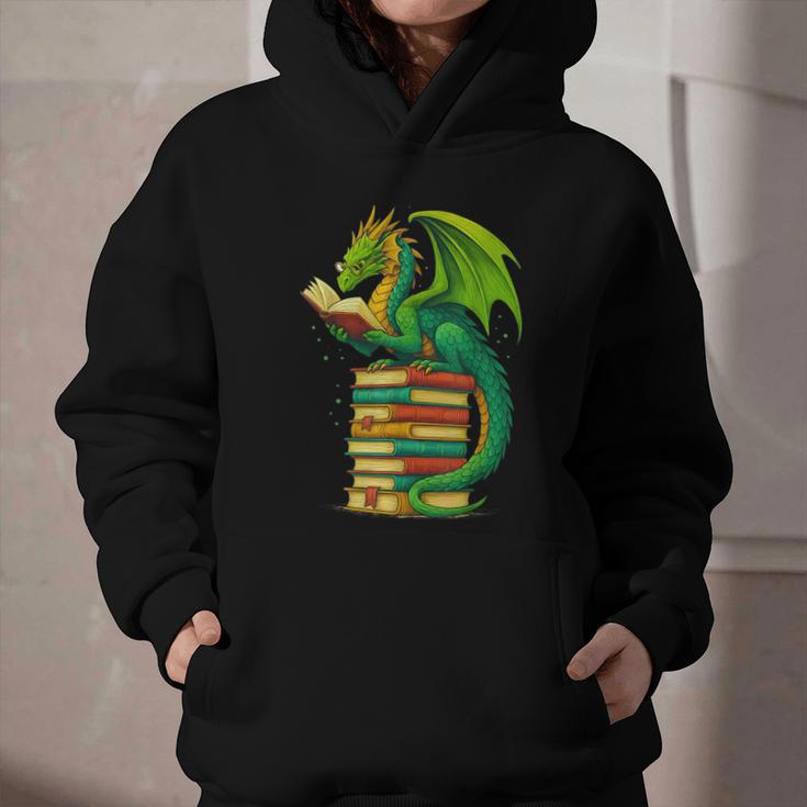 Dragon Reading Books Matching Bookworm Readers Librarian Graphic Youth Hoodie Dragon Reading Books Matching Bookworm Readers Librarian Graphic Youth Hoodie