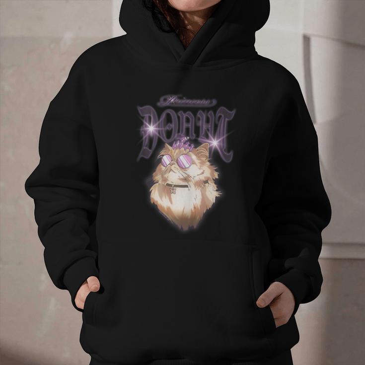 Dungeon Crawler Carl Airbrushed Princess Donut Series Book Graphic Youth Hoodie Dungeon Crawler Carl Airbrushed Princess Donut Series Book Graphic Youth Hoodie