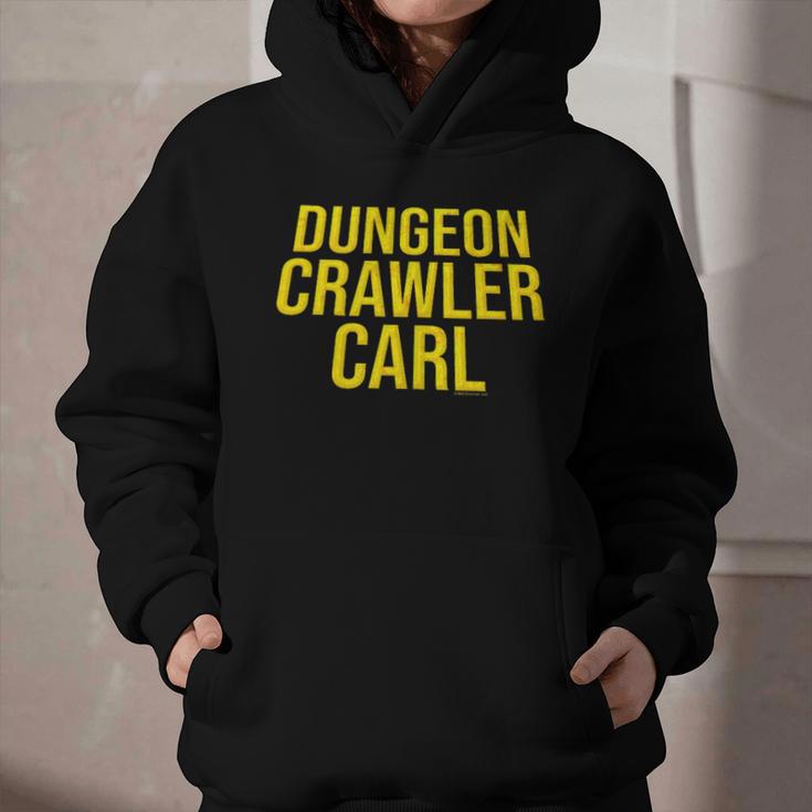 Dungeon Crawler Carl Yellow Text Logo LitRPG Series Book Graphic Youth Hoodie