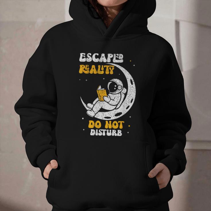 Escaped Reality Do Not Disturb Book Lover Graphic Youth Hoodie Escaped Reality Do Not Disturb Book Lover Graphic Youth Hoodie