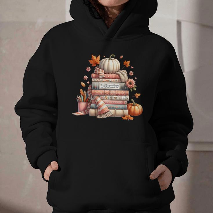 Fall Colors s I Love Fall s Books & Pumpkins Graphic Youth Hoodie