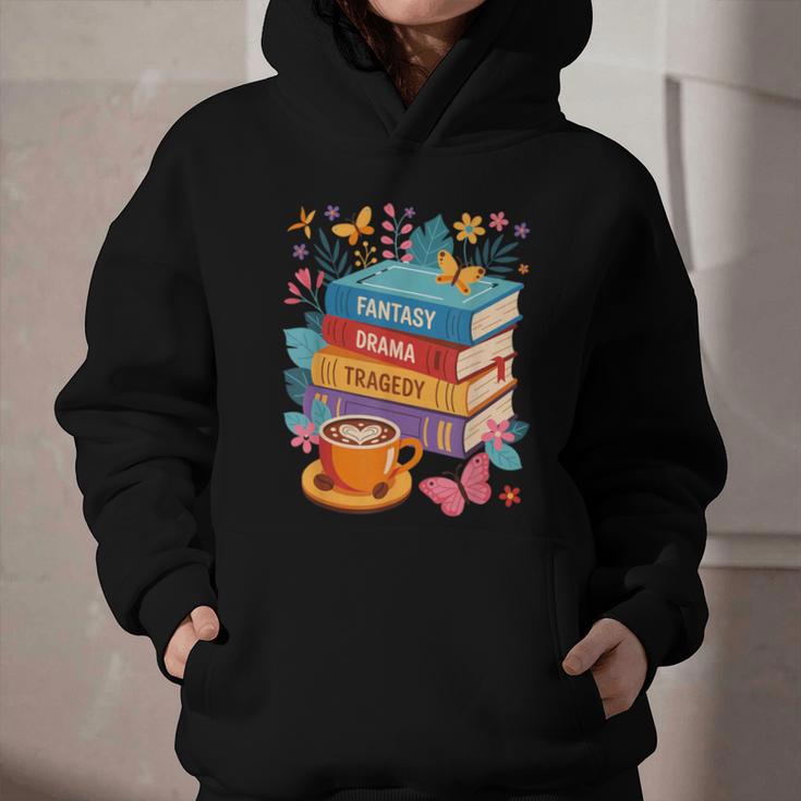 Fantasy Drama Tragedy Books Subtle Anti-Trump Graphic Youth Hoodie Fantasy Drama Tragedy Books Subtle Anti-Trump Graphic Youth Hoodie