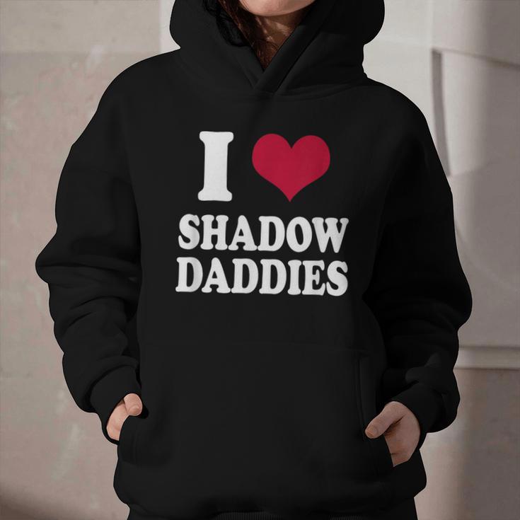 Fantasy Romantasy Book Lover I Love Heart Shadow Daddies Graphic Youth Hoodie