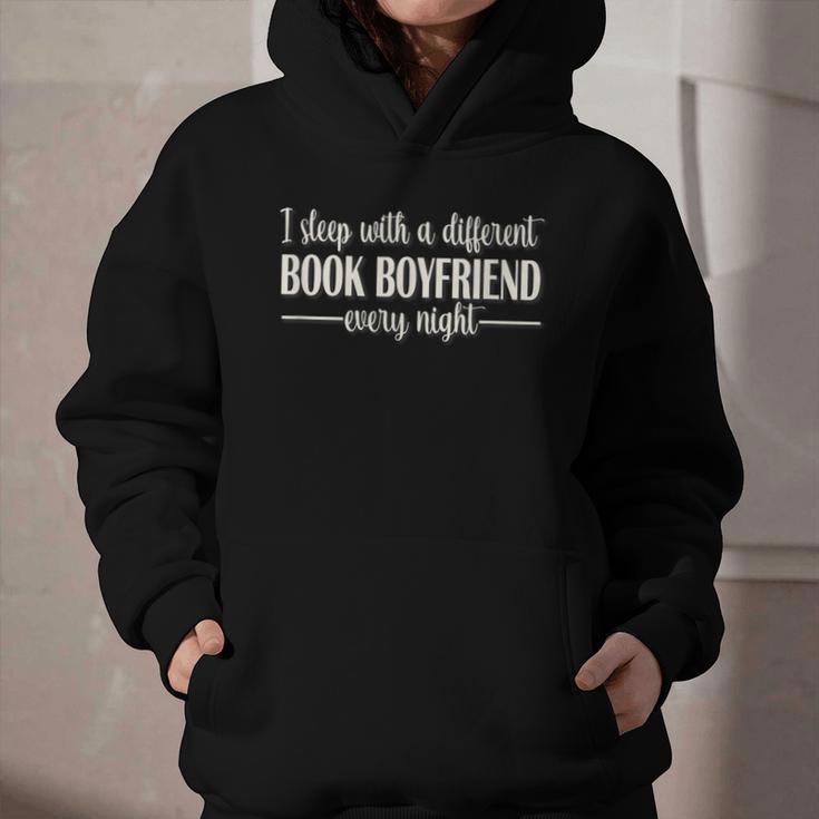 Fantasy Romantasy Novels Lover Sleep With Book Boyfriend Graphic Youth Hoodie