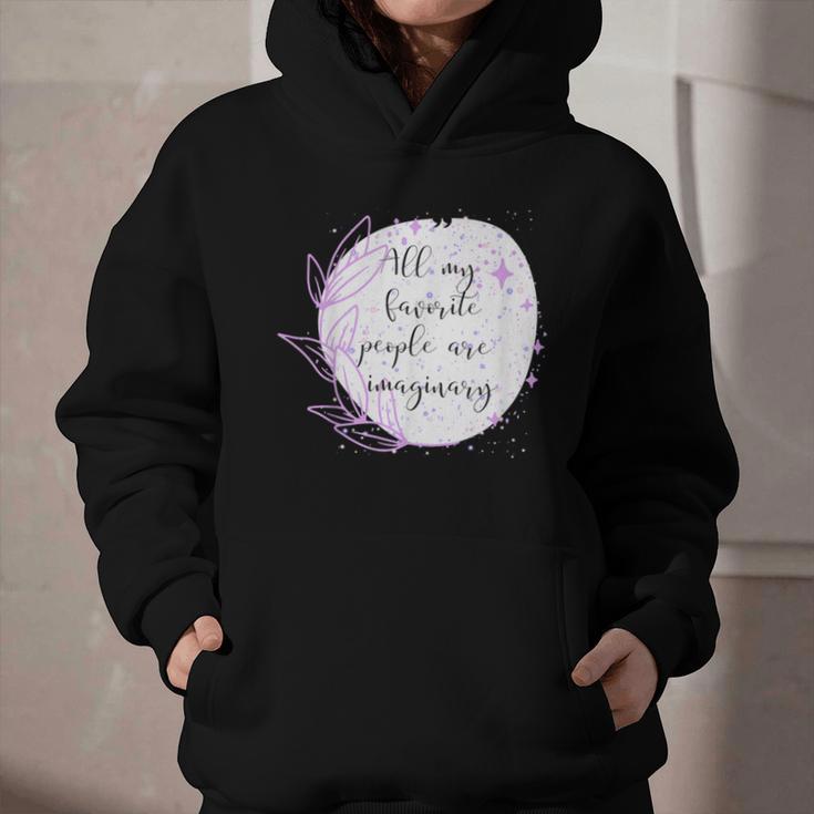 All My Favorite People Are Imaginary Book Lover Idea Graphic Youth Hoodie All My Favorite People Are Imaginary Book Lover Idea Graphic Youth Hoodie