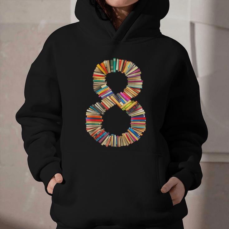 Fun 8th Birthday Books Themed 8 Years Old Boys Kids Girls Graphic Youth Hoodie Fun 8th Birthday Books Themed 8 Years Old Boys Kids Girls Graphic Youth Hoodie