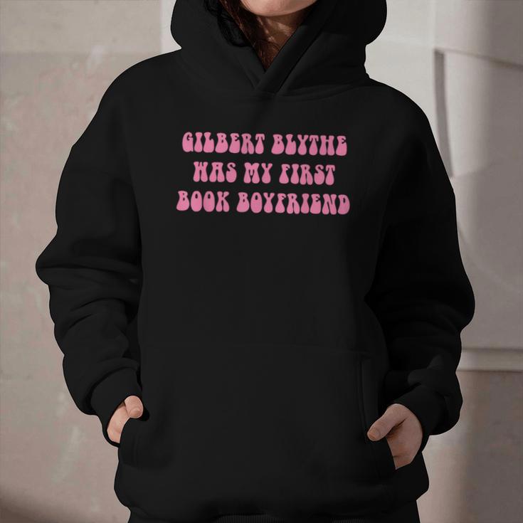 Gilbert Blythe Was My First Book Boyfriend Quote Graphic Youth Hoodie