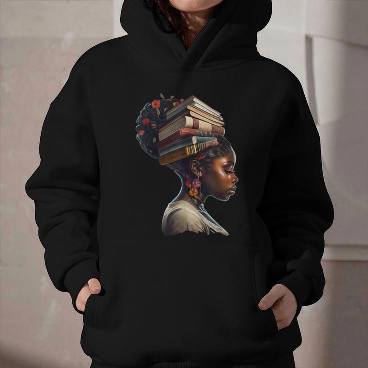 Girl Crown Of Books African Teacher Black History BHM Graphic Youth Hoodie Girl Crown Of Books African Teacher Black History BHM Graphic Youth Hoodie