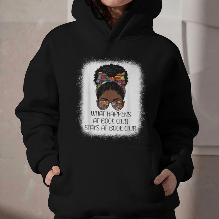 What Happens At Book Club Stays At Book Club Black Women Graphic Youth Hoodie What Happens At Book Club Stays At Book Club Black Women Graphic Youth Hoodie